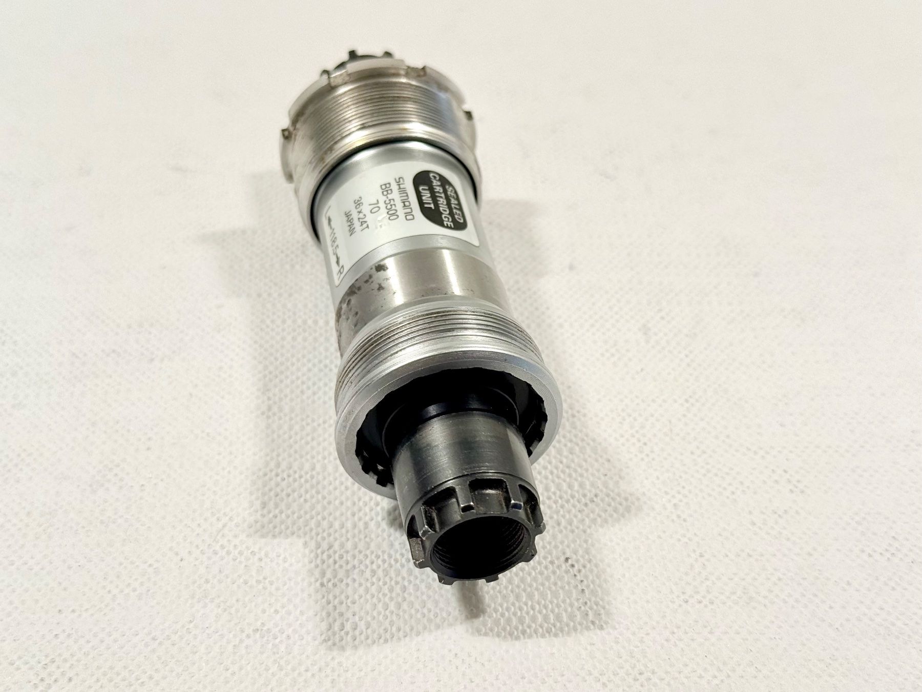 Shimano Ersatzteile: Shimano 105 BB-5500 Innenlager ITA 118.5mm / 2605 – Gebraucht aus Luzern von bikeandbeltcom 1