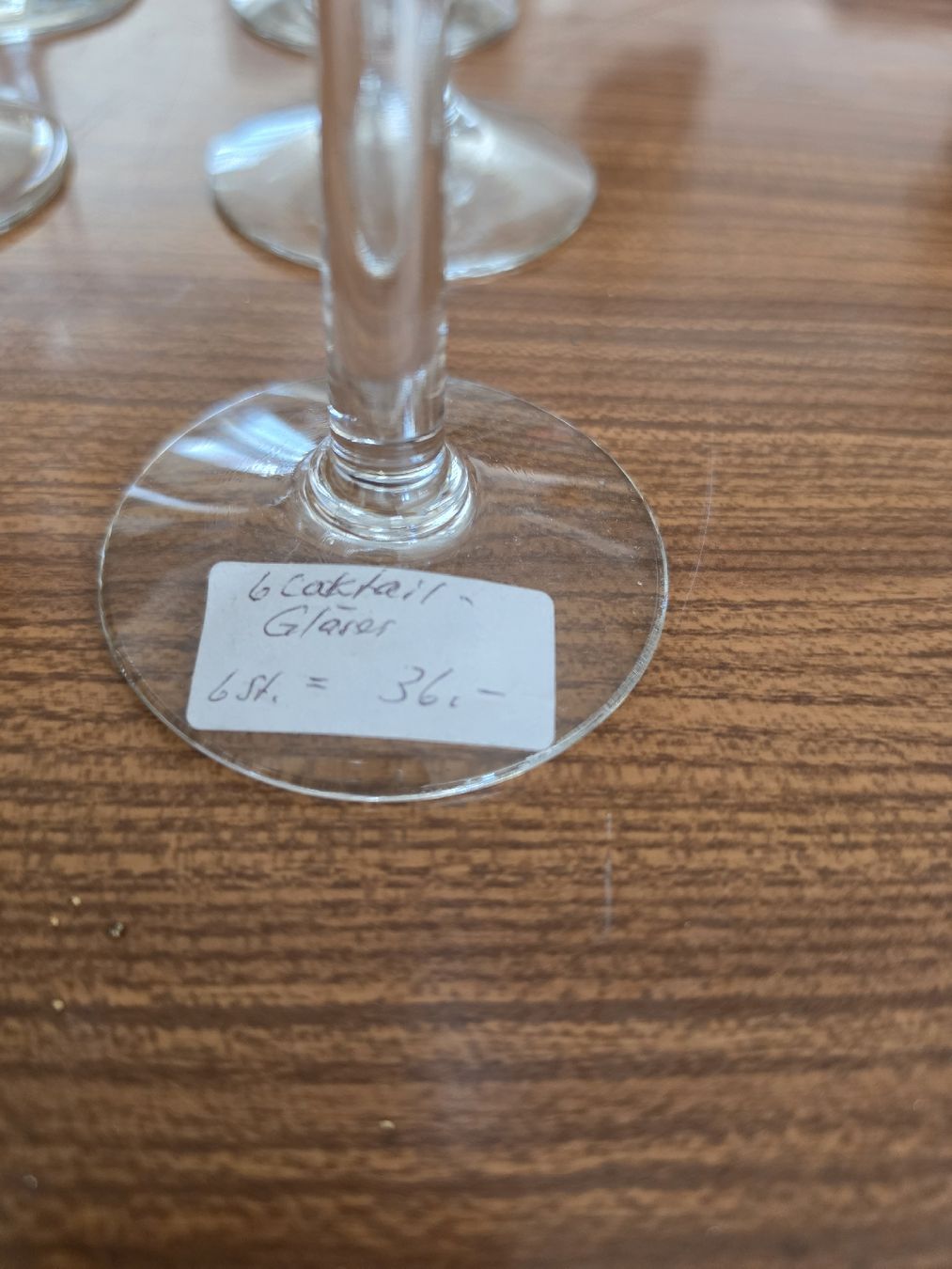 Bicchieri: 6 Cocktailgläser Glas neuwertig – Usato da Mettlen venduto da elios0888 1