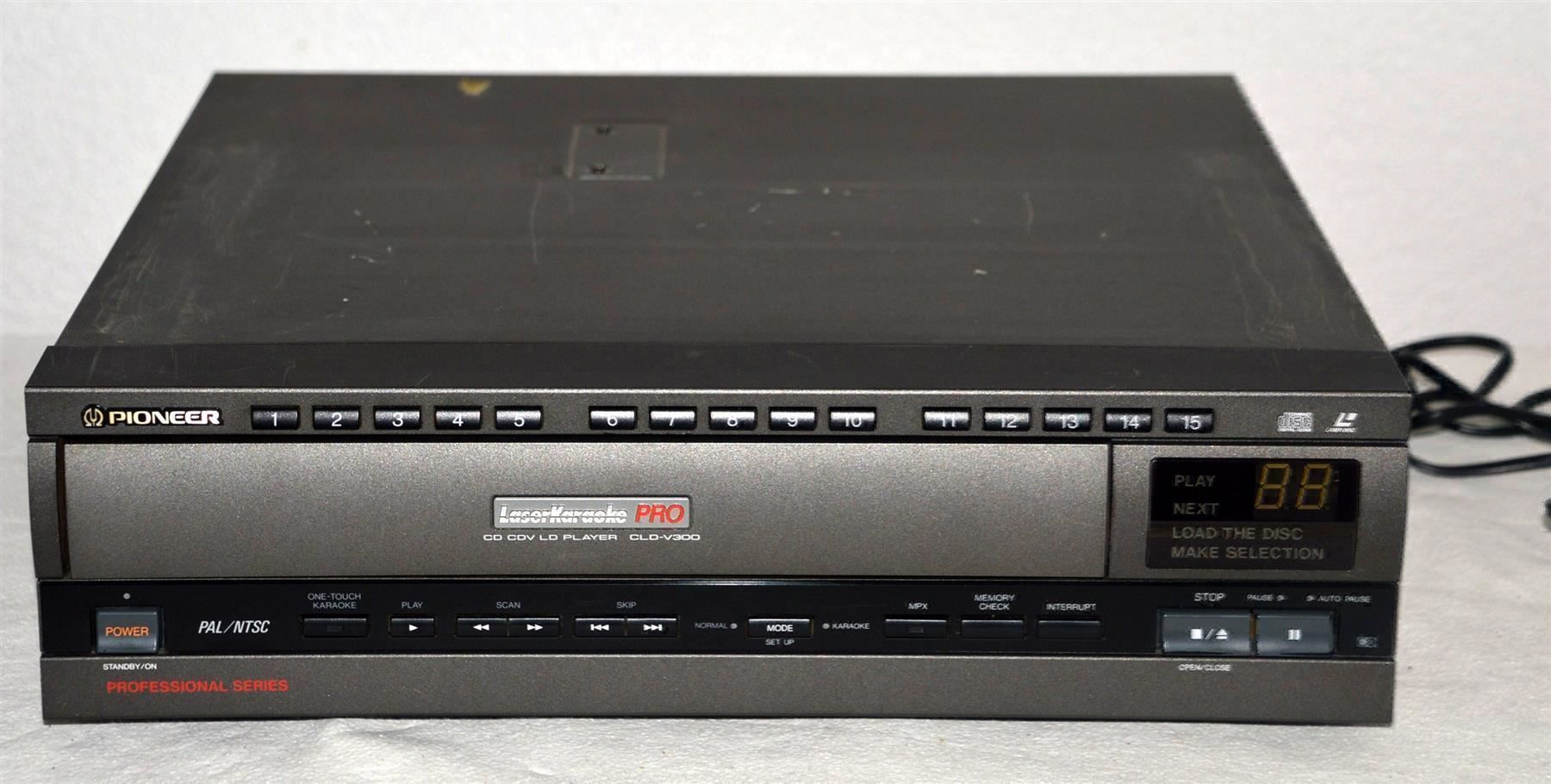 Pioneer Lettore multimediale & Streamer: LaserDisc Player Pioneer CLD-V300 Prof. – Usato da Collonges venduto da arashee