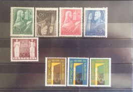 PORTUGAL: Des timbres neufs **/*, 1946–1970, 4 photos