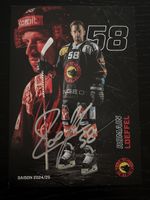 Signierte Sammelkarte Roman Loeffel SC Bern Saison 2024/25
