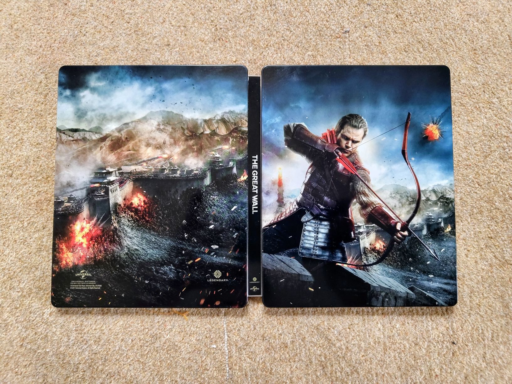 Tutti i DVDs: The Great Wall Blu-ray Steelbook edition  – Usato da Glattbrugg venduto da har_jgc7