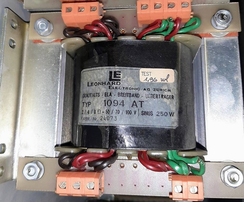 Componenti elettronici: professionelle Audio Leistungs-Transformatoren 100 VOLT – Nuovo (secondo la descrizione) da Zürich venduto da Zurich 2