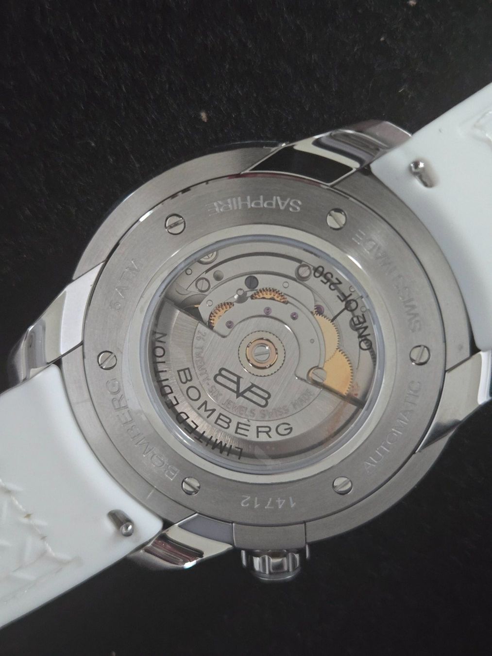Bomberg Uhren: Bomberg BB-01 Automatic CBD White – Neu (gemäss Beschreibung) aus Chabrey von Horology 3