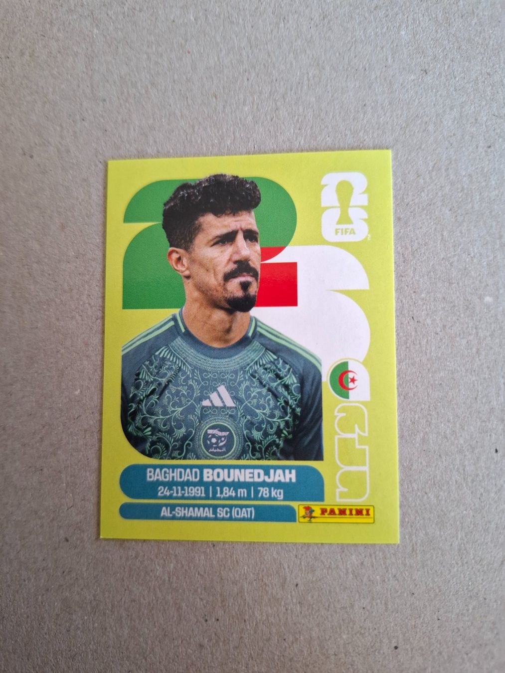 Panini Sammelbilder & Trading cards: PANINI FIFA 2026 ALG 19 – Gebraucht aus Courtelary von man_d69d