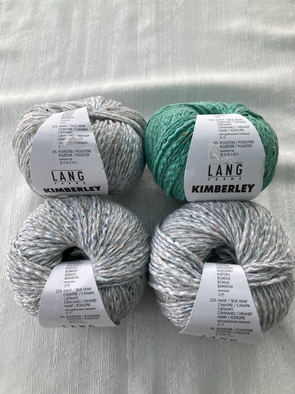 Wolle: ***   Sommerwolle   ***   Baumwolle / Hanf  *** – Neu und originalverpackt aus Niederuzwil von LaBambola 1