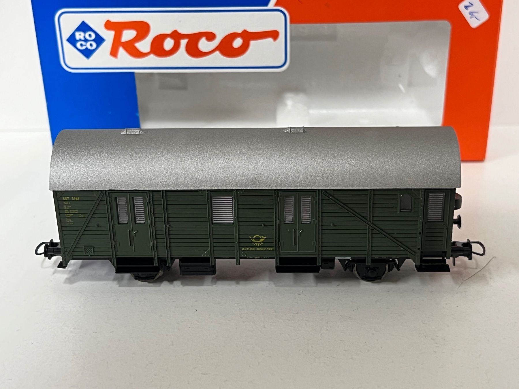 Roco Modellini di ferrovie: Roco DB Postwagen H0 DC – Usato da Geroldswil venduto da TopTrain54 2