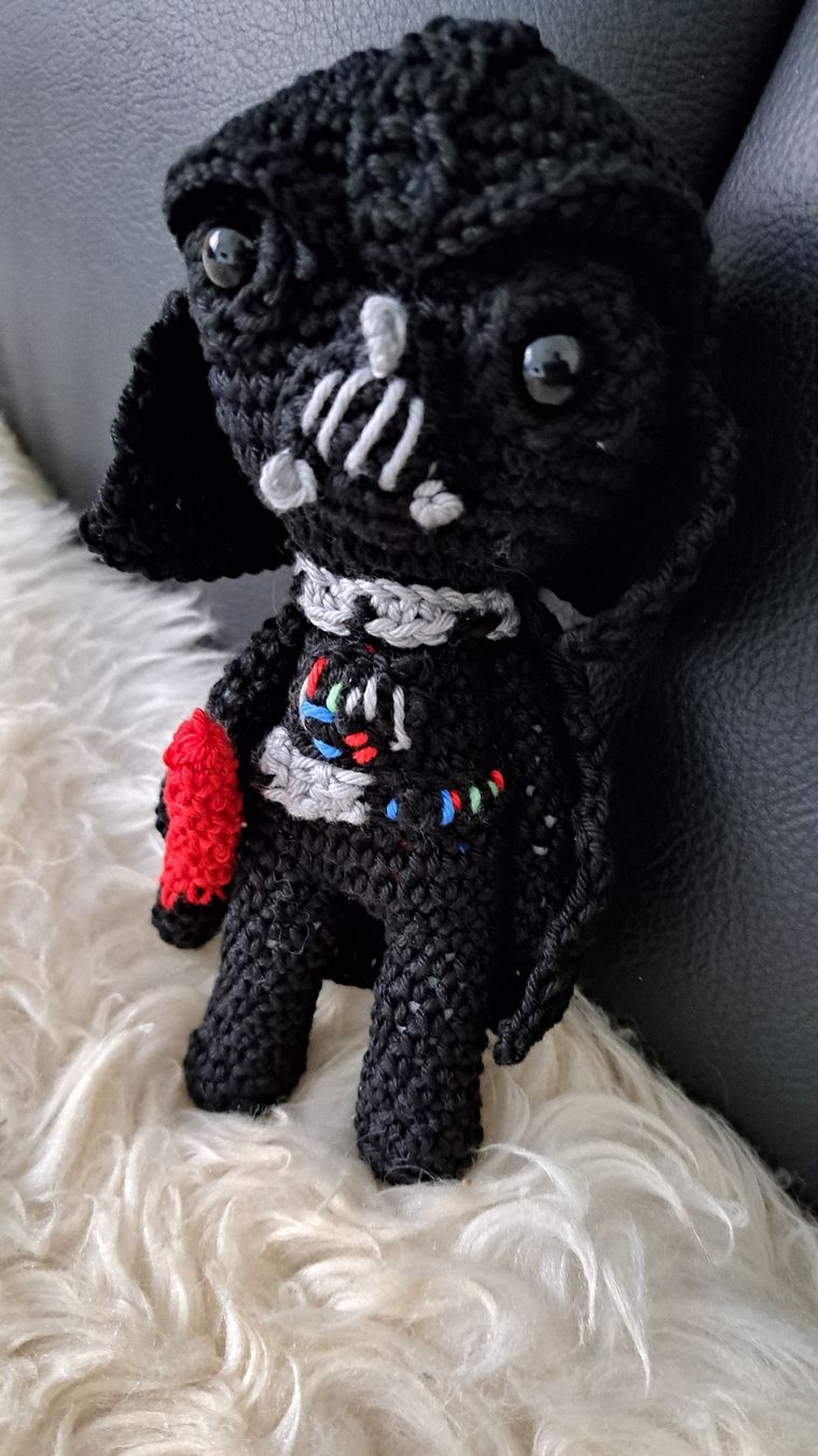 Statuette: Darth Vader Star Wars Figur Amigurumi – Nuovo (secondo la descrizione) da Wiedlisbach venduto da 6433 4