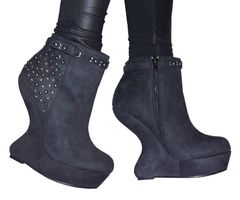 Stiefeletten Luichiny Gr. 37 in Schwarz