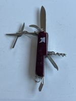 Taschenmesser rot mit Werkzeugen (S27)