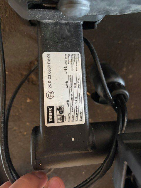 Thule Rimorchi: Thule VeloCompact F 3 13-pin – Usato da Belp venduto da cartrends 2