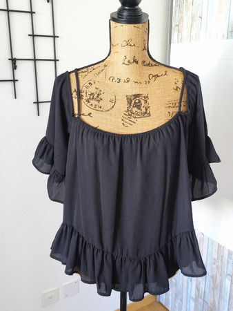 Tally Weijl Bluse schwarz Grösse M guter Zustand