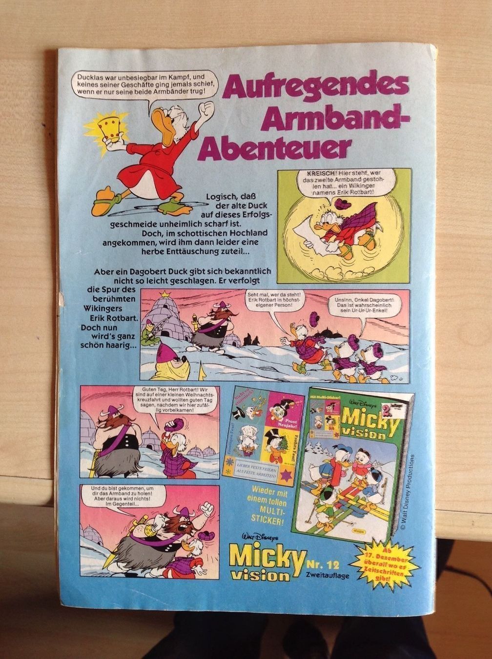 Fumetti: Micky Vision Heft Nr 11 von 1985 – Usato da Endingen venduto da nathan05 9