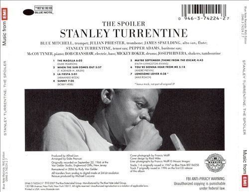 CDs: Stanley Turrentine [BLUE NOTE] McCoy Tyner, Pepper Adams, – Gebraucht aus Unterbäch von gote 1