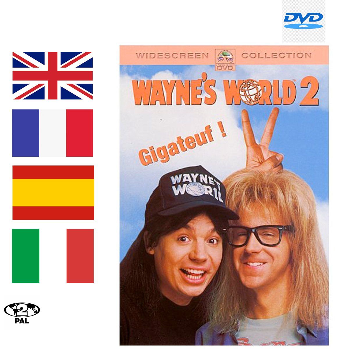 Tutti i DVDs: Wayne's World 2 (1993) - DVD – Usato da Semsales venduto da __Florian__