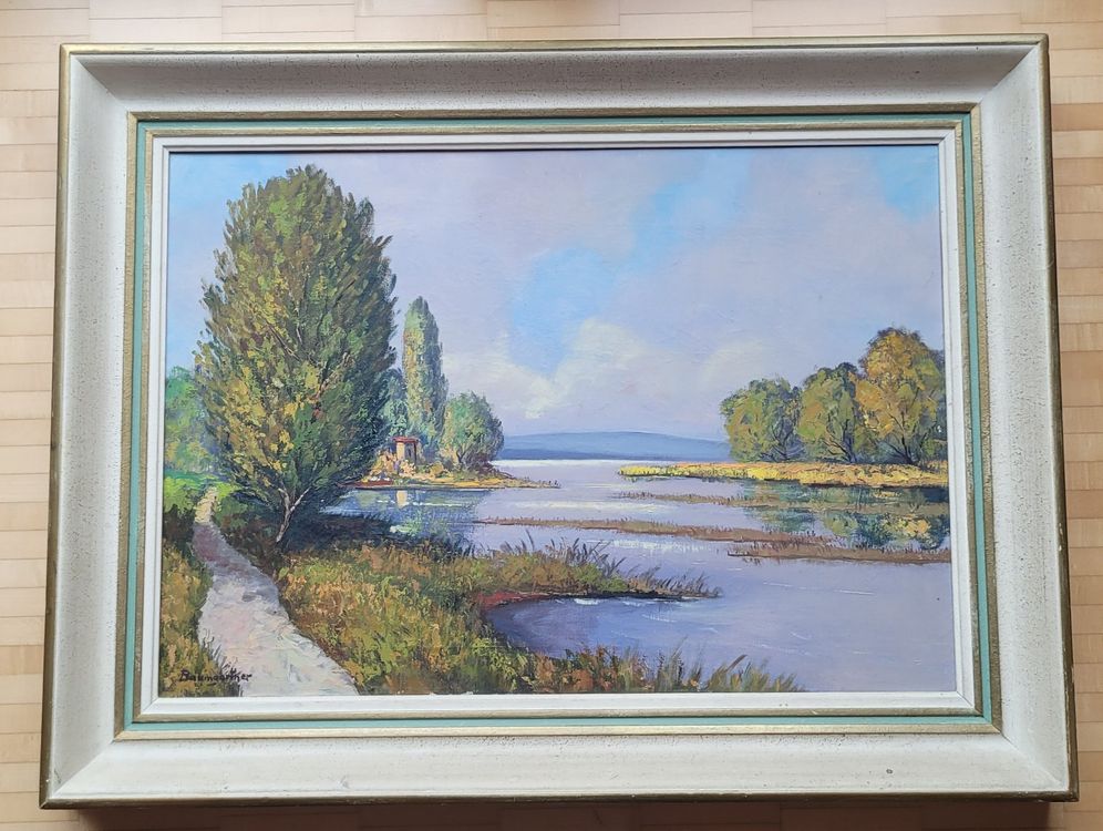 Olbild Auf Leinwand
