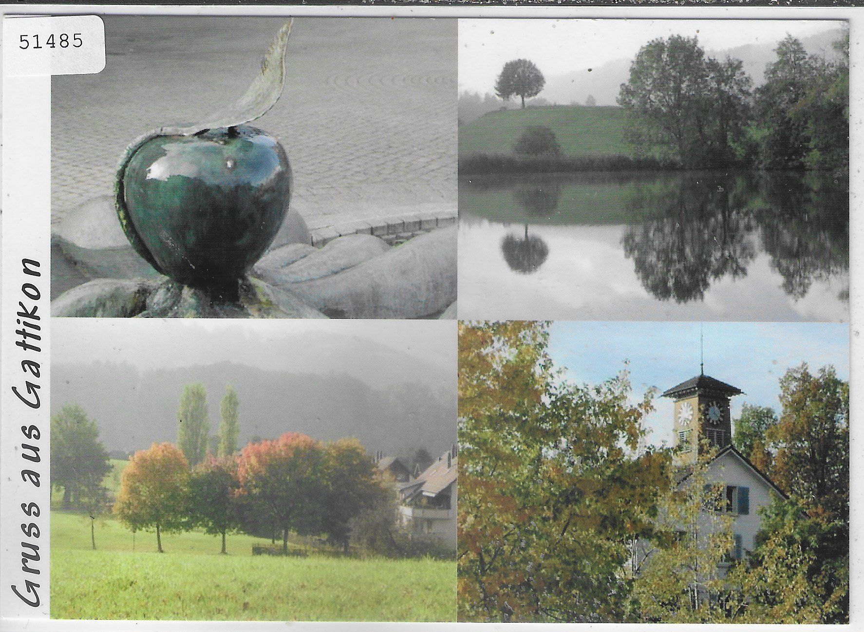 Cartes postales: Gruss aus Gattikon - Multiview – D'occasion à Ettingen par Kartenplanet
