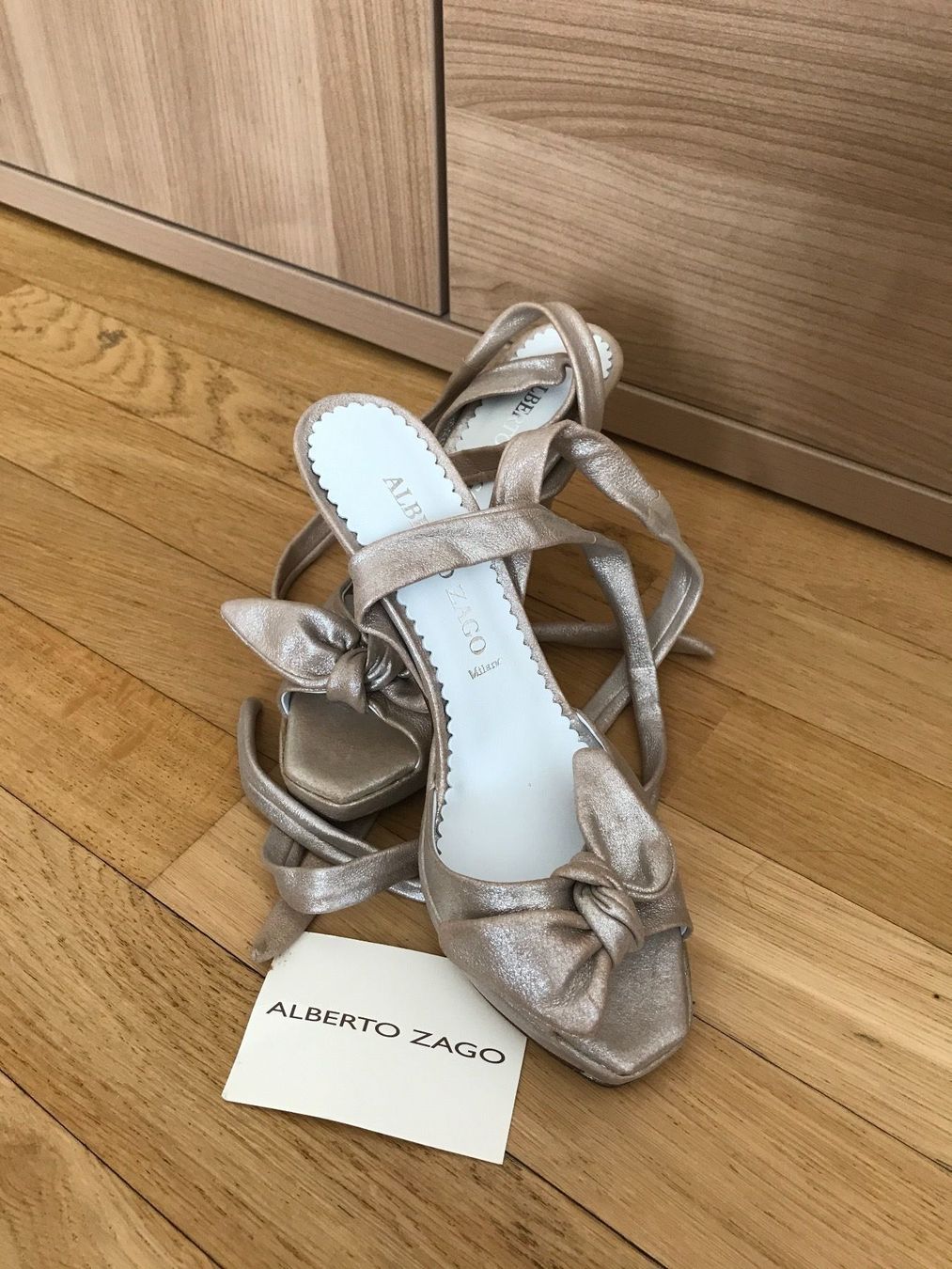 Scarpe da donna: ALBERTO ZAGO PEEPTOES GRÖSSE 38 – Nuovo (secondo la descrizione) da Zürich venduto da schneeflocke303 6