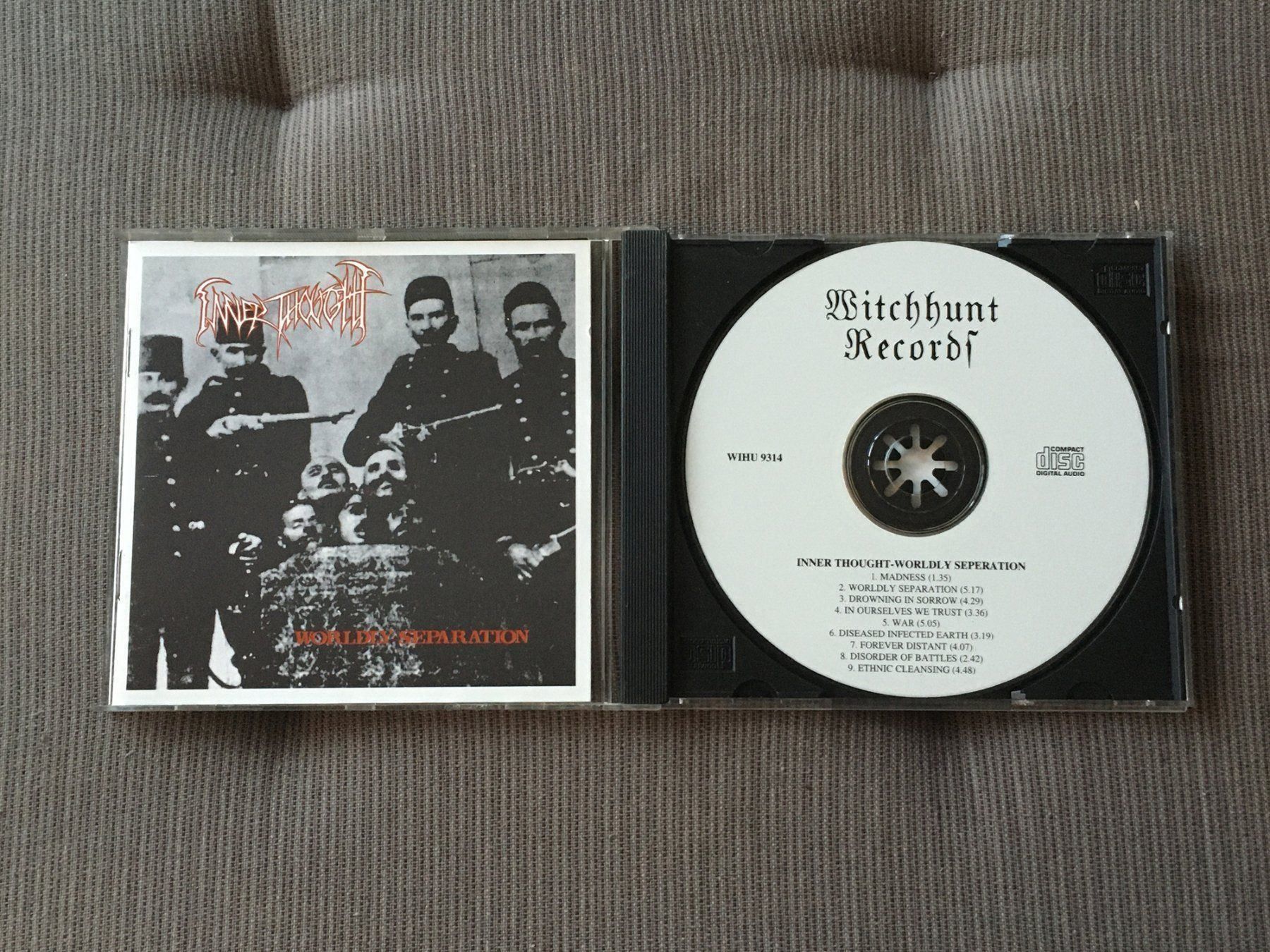 CDs: INNER THOUGHT - Worldly seperation CD Death Metal – D'occasion à Wiedlisbach par Andrisa