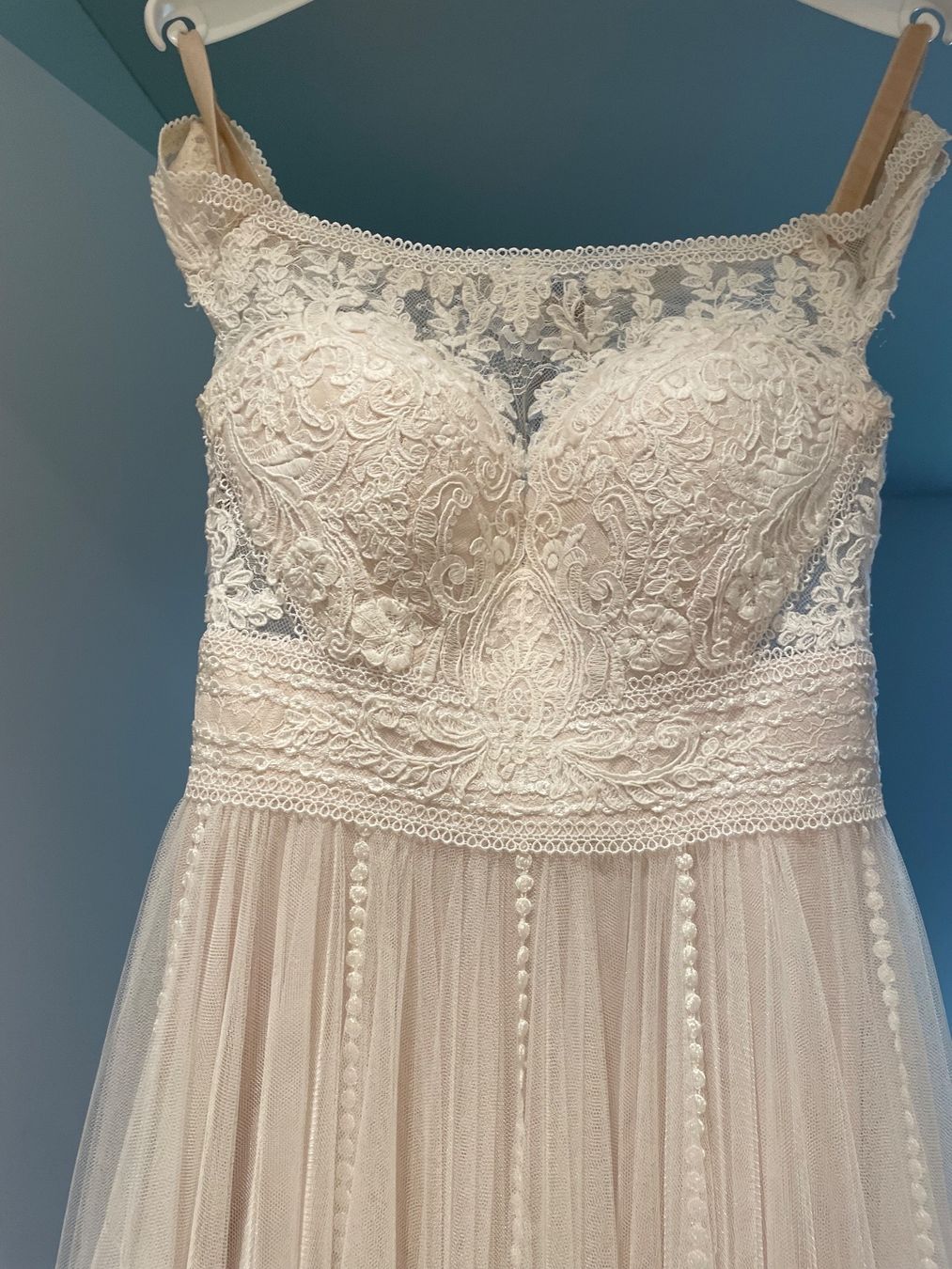 Vestiti: Romantisches Brautkleid Boho Spitze Tüll Gr. 34/36 – Usato da Bassersdorf venduto da EvelynSchmid 1