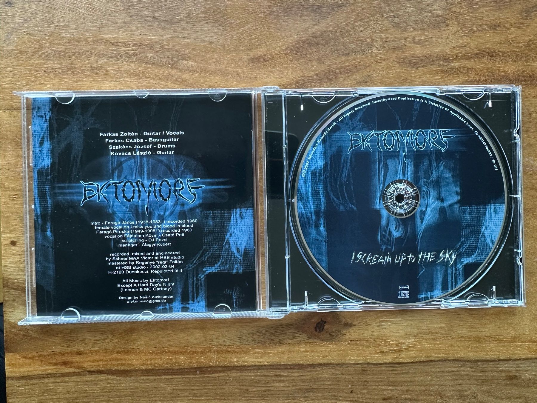 CD: Ektomorf - I Scream Up To The Sky – Nuovo (secondo la descrizione) da Horgen venduto da flyingpenguin2000 1