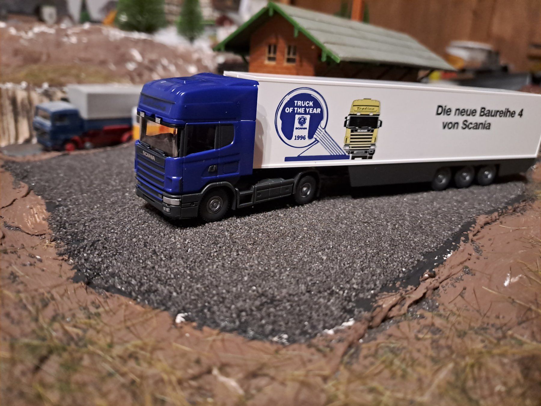 Wiking Modellautos: Wiking Scania "Die neue Baureihe 4" – Gebraucht aus Riedtwil von Scania94D- 4