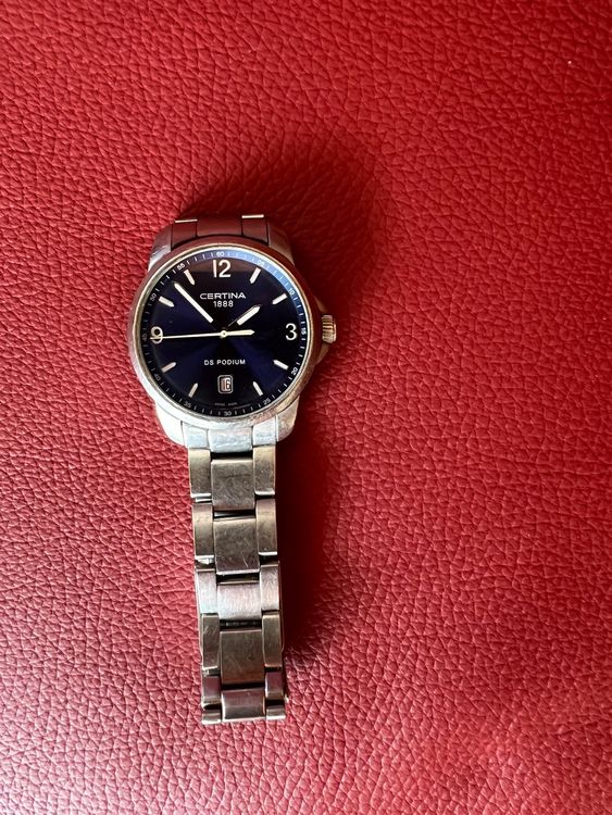 Montre Suisse Certina DS Podium Automatique Pour Femme - Mouvement Mécanique, Bracelet Argenté - Neuve Avec Boîte Originale