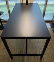 Bartisch / Stehtisch, schwarz, 200 x 100 x 110 cm