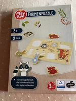 Puzzle Formenpuzzle 9 teilig Holz original verpackt neu