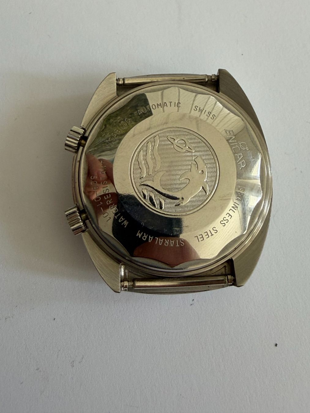 Enicar Orologi: Enicar Star Alarm Automatic – Difettoso da Worblaufen venduto da chronyves 6