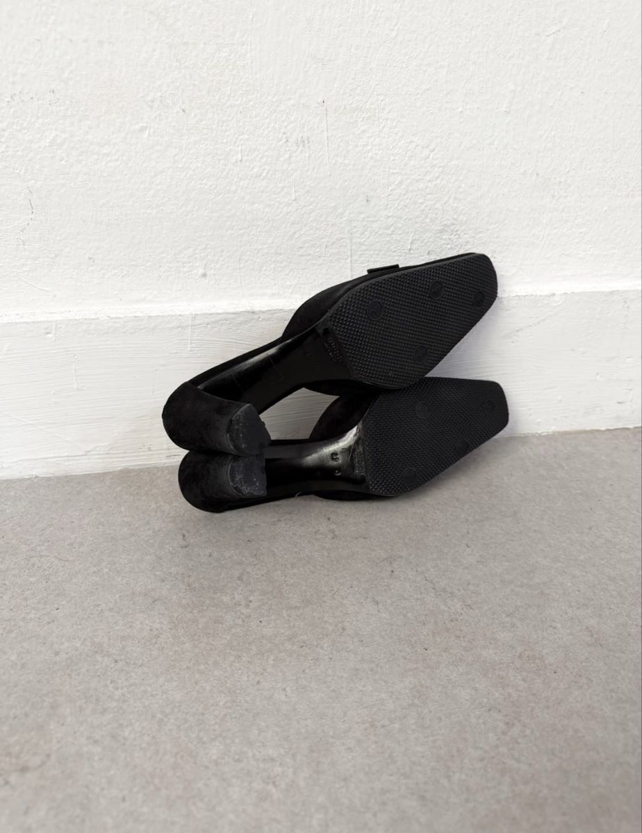 Gucci Damenschuhe: Gucci 2000s Suede Leather Mules – Gebraucht aus Zürich von redcoatcuntmovie 7