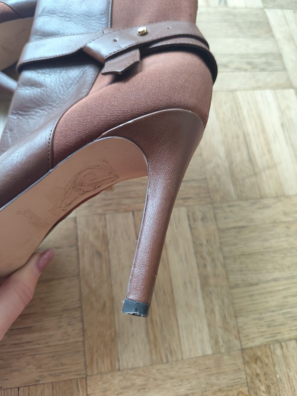Scarpe da donna: Brown Boots elegant 38 – Usato da Mägenwil venduto da VintageGirly 5