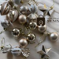 Weihnachtsbaumschmuck Gold/Silber 20Stk.🎄✨