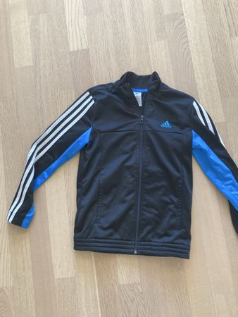 Adidas Trainingsjacke Gr. 152 /Blau Top Zustand!