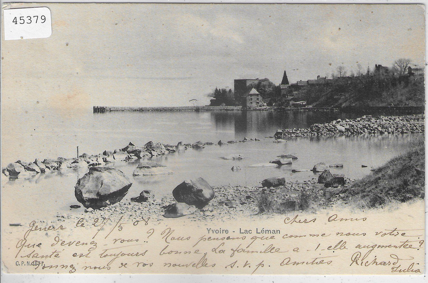 Cartoline postali: Yvoire - Lac Leman – Usato da Ettingen venduto da Kartenplanet