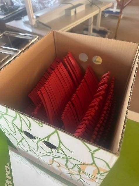Vitra Tutte le decorazioni: 100x Vitra Algues  Bouroullec  Light Red – Usato da Zollikofen venduto da OberliAG 5