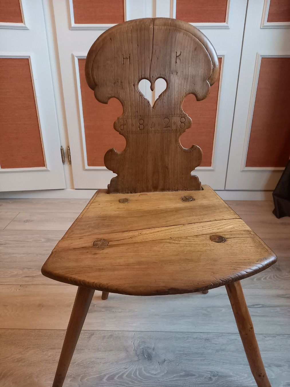 Sedie: Chaise provenant du centre de la Suisse datant de 1828 – Usato da GENEVE venduto da goldforall 8
