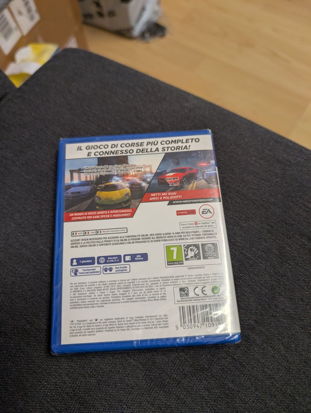 Spiele: Need for speed most wanted ps vita SEALED – Neu und originalverpackt aus Giubiasco von Ticinerd 1