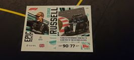 Gerorge Russell Epic Moment 103 F1 Topps Turbo Attax 2026