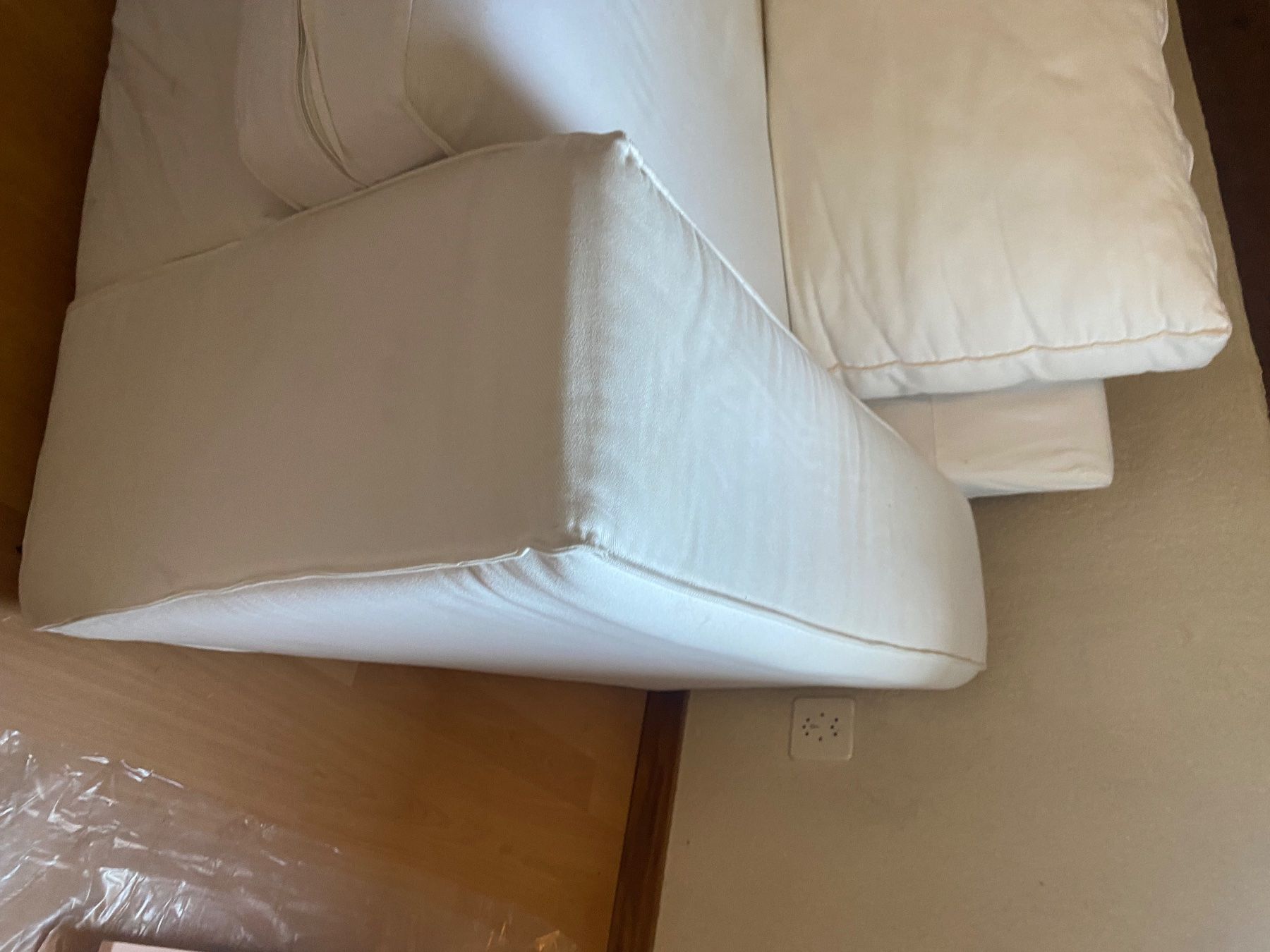 Sofas: Weisses Sofa – D'occasion à schötz par nor_p7vs 4