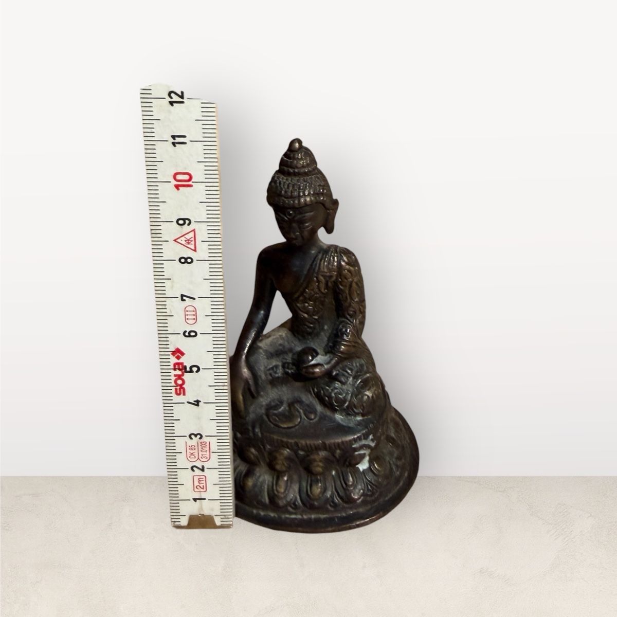 Figuren: Antique Tibetan Buddhism temple Bronze – Gebraucht aus Lausanne von artnouveau04 4