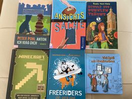 6 Bücher für Jungs