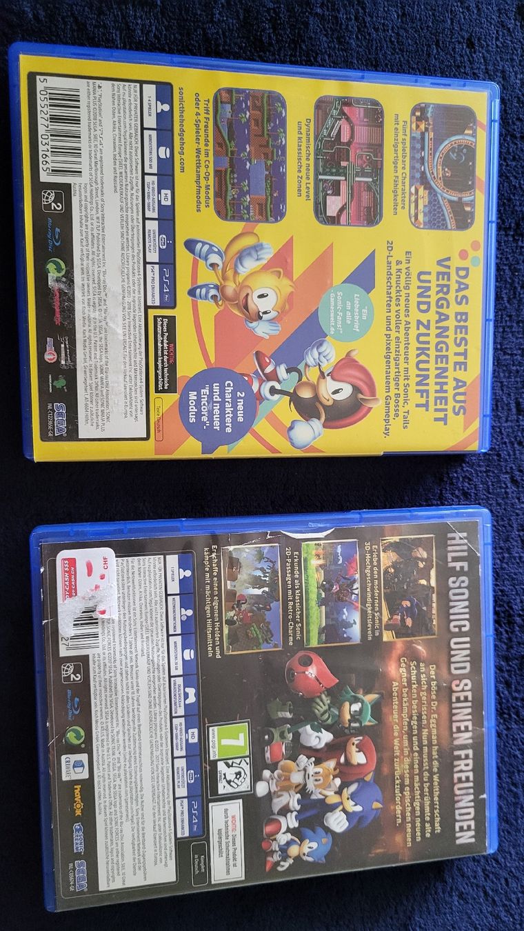 Giochi: Sonic / Playstation 4 Spiele Set.2x Top ! – Nuovo (secondo la descrizione) da Biel/Bienne venduto da Retrohr 3