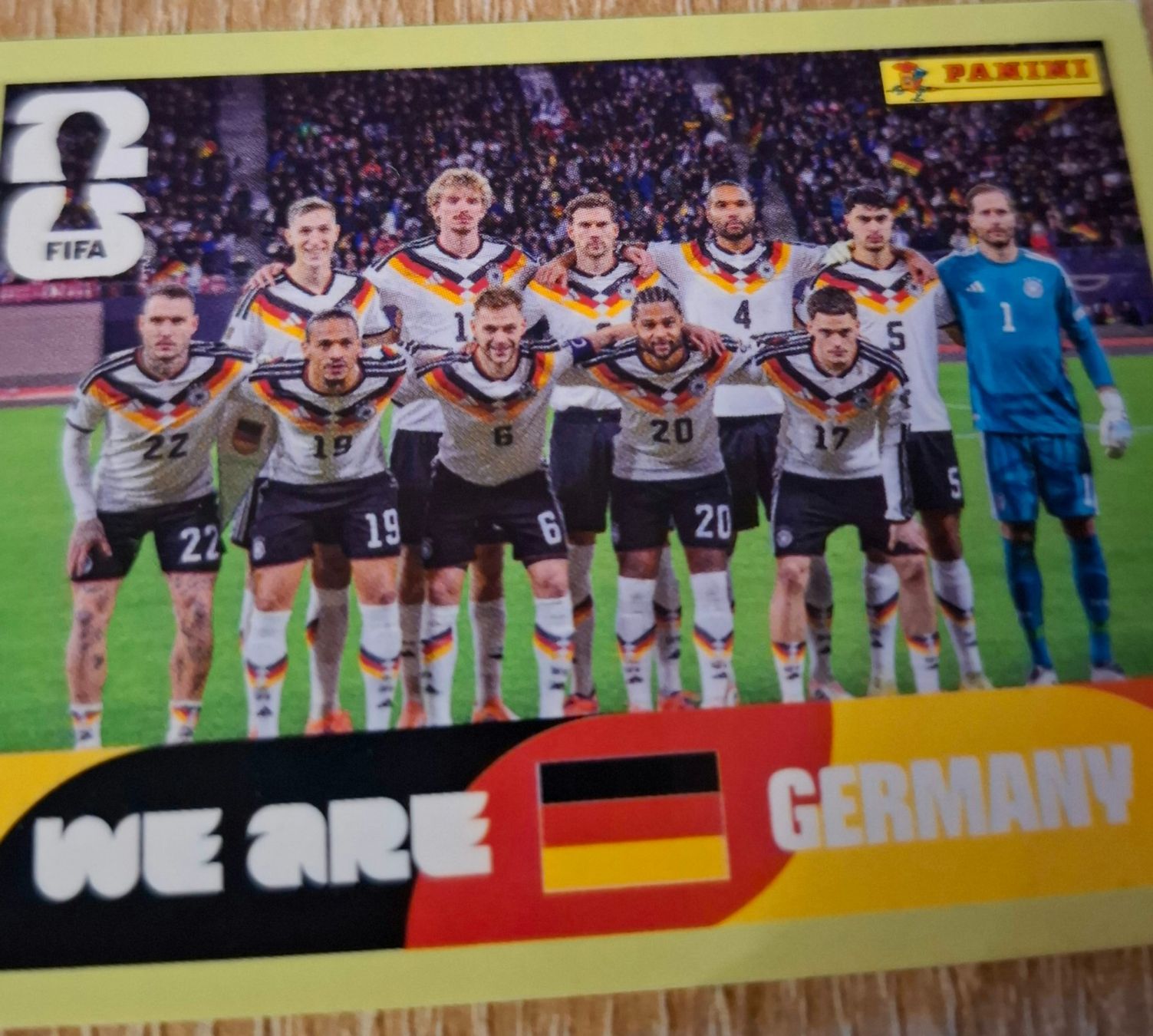 Panini Sammelbilder & Trading cards: WM 2026 Paninibild Nr. GER13.. – Neu (gemäss Beschreibung) aus Rotkreuz von keerthdi 3