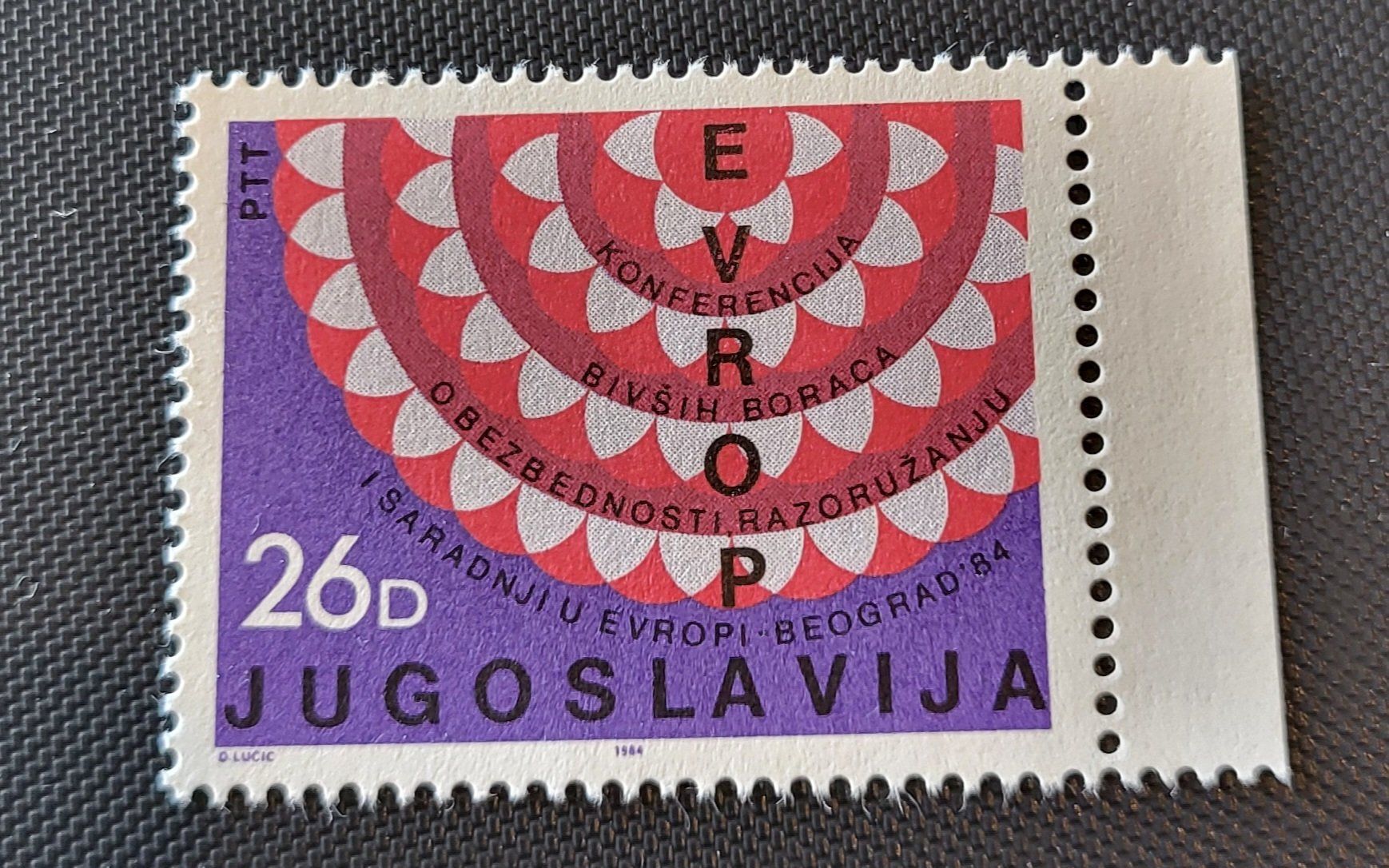 Tutti i francobolli: Jugoslawien 1984 briefmarke – Nuovo (secondo la descrizione) da St Gallen venduto da Stampsalshobby