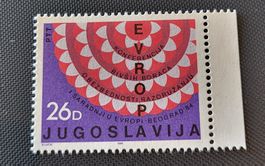 Jugoslawien 1984 briefmarke