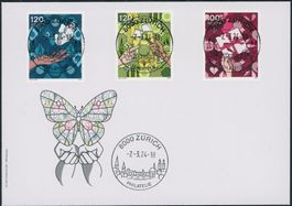 2024 - Anlässe - Ersttagsbrief FDC ET - Ersttag Voll Stempel
