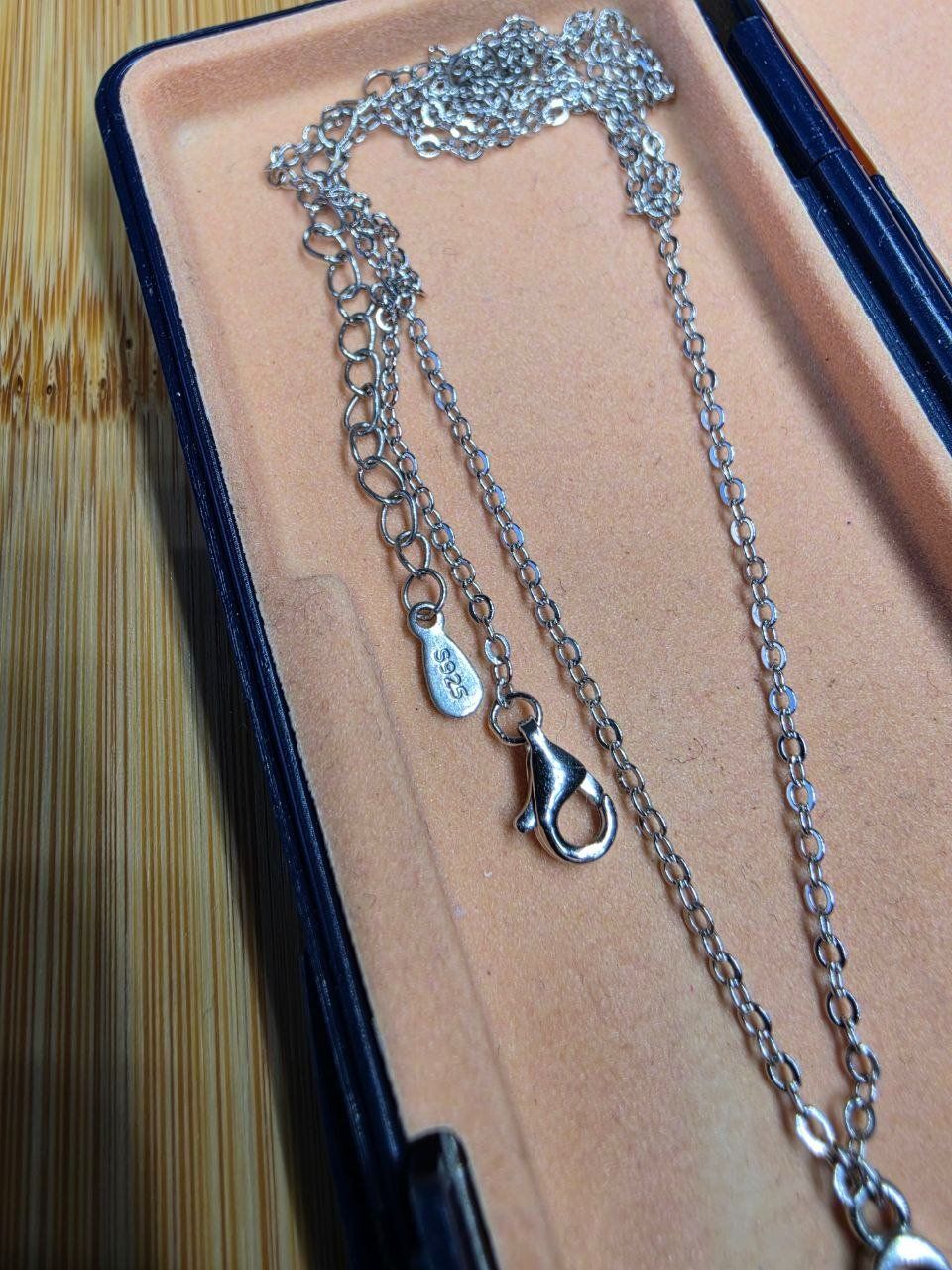 Ketten: Collier argent avec zircons – Neu und originalverpackt aus Reconvilier von MARCLAT 5