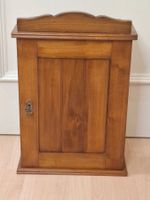 Wandschrank aus Holz Vintage Apotheker Kräuterschrank 1950