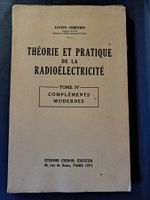 Livre de 1946 - Théorie et pratique de la radioélectricité